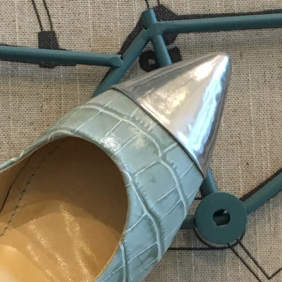 Top Heels Co Heaven Light Green Pumps - Picture 4 of 6